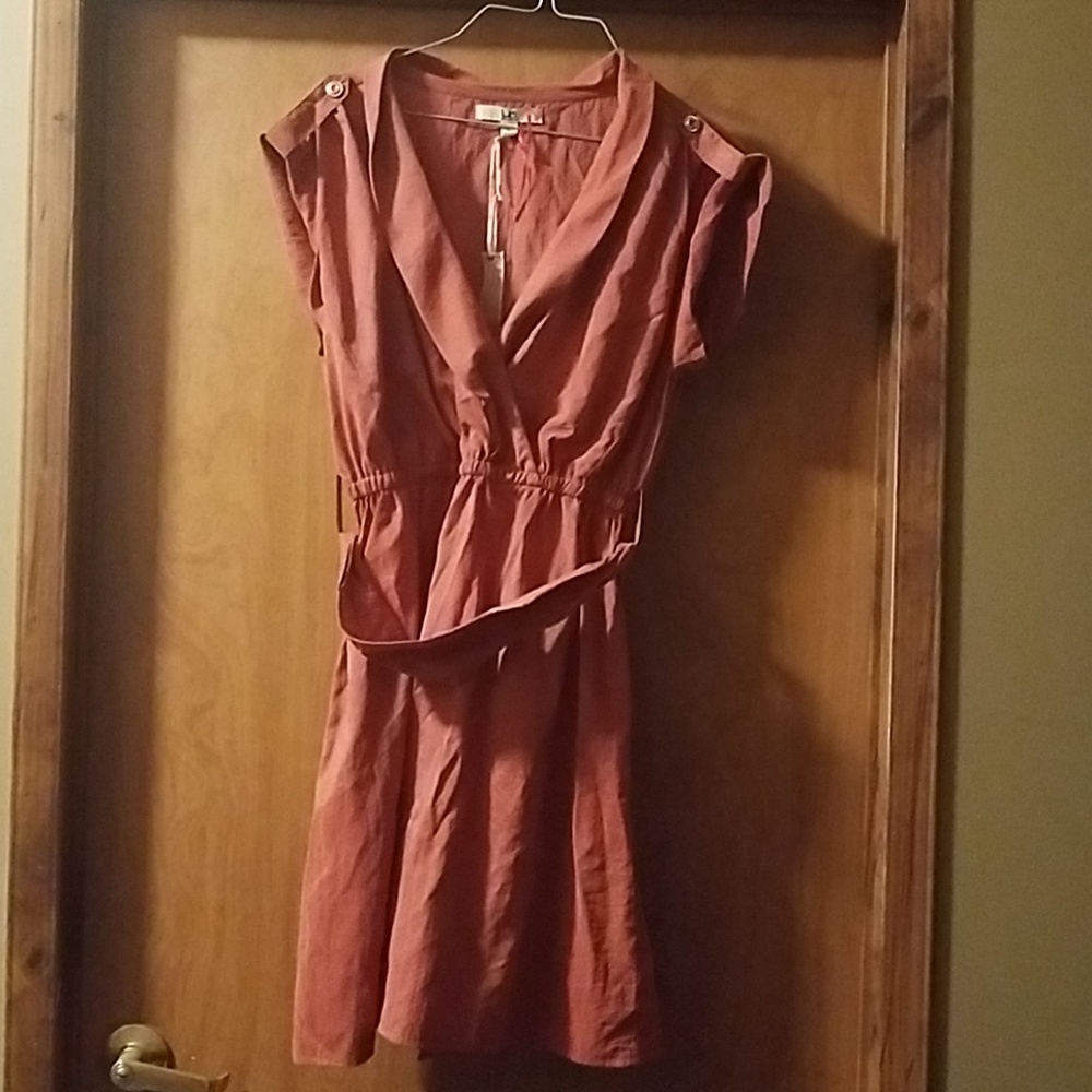 Burnt orange ya Losangeles  dress size Large